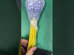 كيفية وضع كابل الألياف في غلاف قابل للتوسيع لسحب العين