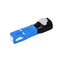 SC Bare Fiber Optic Adapter Simplex PVC / مادة معدنية